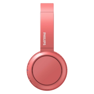 Philips 4000 series TAH4205RD/00 auricular y casco Auriculares Inalámbrico Diadema Llamadas/Música USB Tipo C Bluetooth Rojo