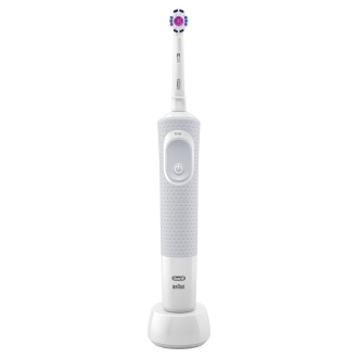 CEPILLO DENTAL ELECTRICO ORAL-B VITALITY 100 3D WHITE CABEZAL BLANQUEADOR Y TEMPORIZADOR