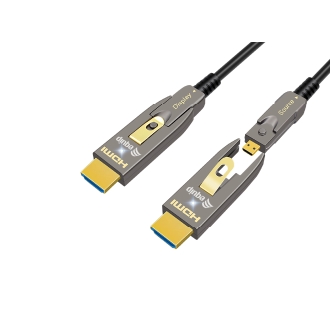 CABLE HDMI 2.1 EQUIP 119474 DESMONTABLE HDMI A + MICRO HDMI 30m 8K 60Hz