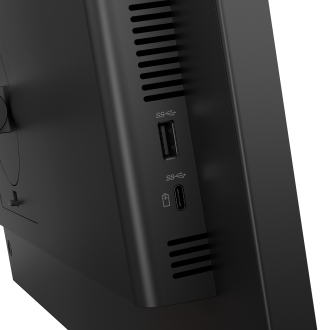 MONITOR 24" HDMI DISPLAYPORT LENOVO P24Q-40 REGULABLE EN ALTURA, PIVOTANTE2560x1440 HUB USB