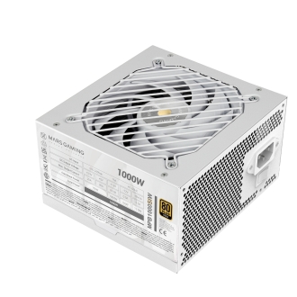 FUENTE MARS GAMING 1000W ATX 80+ BRONZE 140mm SILENT BLANCO