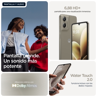 Motorola moto g06 power 17,5 cm (6.88") SIM doble Android 15 4G USB Tipo C 4 GB 256 GB 7000 mAh Caqui