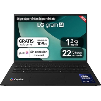 LG GRAM 16ZD90T INTEL CORE ULTRA 7 16" 16GB 1TB FreeDOS