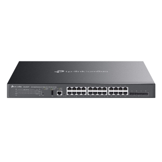 SWITCH GESTIONABLE L3 TP-LINK SG5428XMPP 24P 8xGb PoE++ 90W  16xGb PoE+ 30W 4xSFP+ TOTAL 500W
