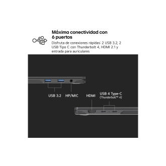 LG Gram Pro 16Z90TS-G.AU99B ordenador portatil Copilot+ PC Intel Core Ultra 9 288V Portátil 40,6 cm (16") 2.5K 32 GB LPDDR5x-SDRAM 1 TB SSD Wi-Fi 7 (802.11be) Windows 11 Home Gris