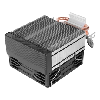 VENTILADOR CON DISIPADOR DE CPU MARS GAMING MCPUX2 TDP 150W PWM LOW PROFILE FRGB NEGRO