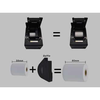 TPV IMPRESORA EQUIP 351006 TERMICA 58/80mm CORTE AUTOMATICO USB BT WIFI SERIE CAJON