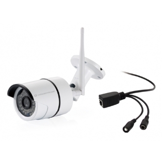 CAMARA IP CONCEPTRONIC JARETH03W 1080P INSTALACION POR CODIGO QR LED EXTERIOR / INTERIOR WIFI CLOUD
