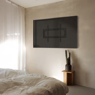 TooQ Soporte Fijo de pared para pantallas 37"- 80", Negro