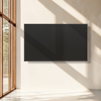 TooQ Soporte Fijo de pared para pantallas 37"- 80", Negro