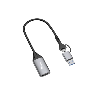 ADAPTADOR USB-C A HDMI 1080P EQUIP 133498 INCLUYE ADAPTADOR USB-A