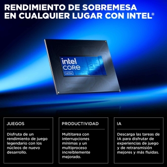 HP OMEN MAX Gaming Laptop 16-ah0039ns Intel Core Ultra 9 275HX Portátil 40,6 cm (16") WQXGA 32 GB DDR5-SDRAM NVIDIA GeForce RTX 5070 Ti Wi-Fi 7 (802.11be) FreeDOS AI PC Negro