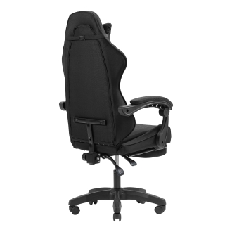 SILLA GAMER MARS GAMING MGCXFGRB NEGRA RECLINABLE REPOSABRAZOS AJUSTABLE REPOSAPIES COJINES ACABADO