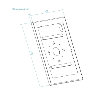TooQ Marco Antirrobo para Tablets de 14,6, Negro