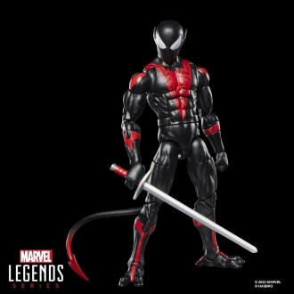 Figura hasbro marvel legends series uncanny spider - man (nightcrawler)
