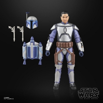 Figura hasbro star wars the black series attack of the clones jango fett