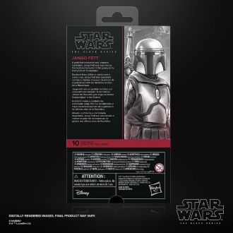 Figura hasbro star wars the black series attack of the clones jango fett
