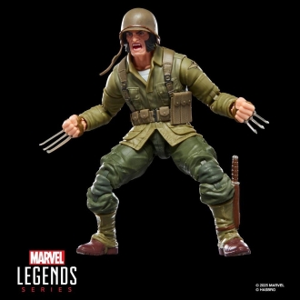 Figura hasbro marvel legends series wolverine (wwii logan)