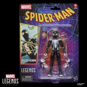 Figura hasbro marvel legends series spider - man spider - venom
