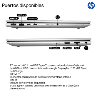 HP EliteBook 6 G1i Wolf Pro Security Edition Intel Core Ultra 7 255U 13.3" 16GB 512GB W11P