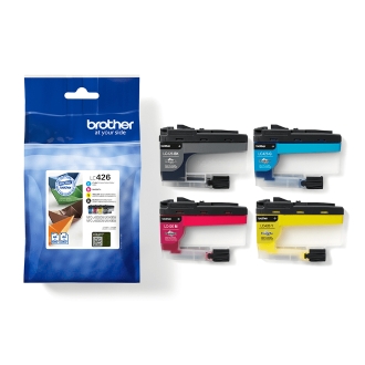 Pack 4 cartuchos originales Brother LC-426