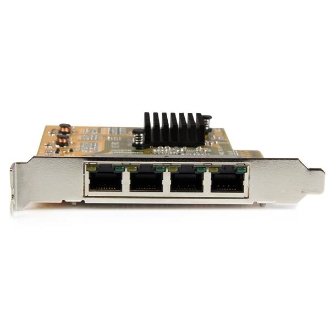 Tarjeta de red startech 4x rj45 pci express