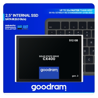 Disco SSD Goodram CX400 512GB 2.5"