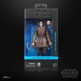Figura hasbro star wars tales of jedi the black series jedi master dooku