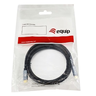 Cable Equip USB-C 3.2 GEN2 macho/macho transferencia 10G 5A 100w 3m negro