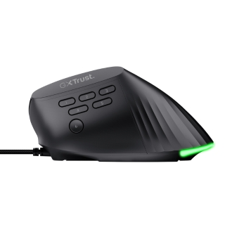 RATON TRUST GAMING  GXT 145 REXXA 10000DPI 6 BOTONES PROGRAMABLES ILUMINACION RGB NEGRO