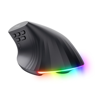 RATON TRUST GAMING  GXT 145 REXXA 10000DPI 6 BOTONES PROGRAMABLES ILUMINACION RGB NEGRO