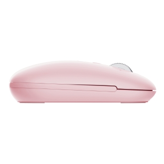 RATON INALAMBRICO TRUST SERON HYPSCROLL SLIM 400-2400DPI 6 BOTONES RECARGABLE FSC GRS ROSA