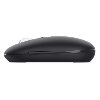 RATON INALAMBRICO TRUST SERON HYPSCROLL SLIM 400-2400DPI 6 BOTONES RECARGABLE FSC GRS NEGRO