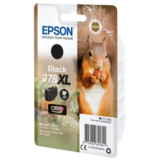 Cartucho Epson 378XL Negro Original Claria Photo