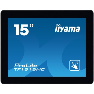Monitor iiyama ProLite TF1515MC-B2 15" táctil 1024 x 768 Pixeles Negro Multi-touch