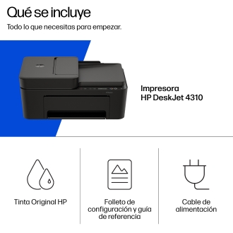Multifunción HP DeskJet 4310 wifi A4