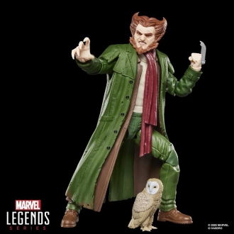 Figura hasbro marvel legends series spider - man marvel's owl