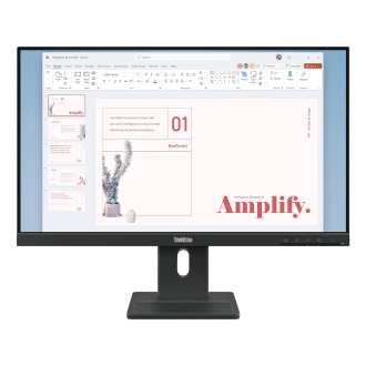 Lenovo E24-40 24" 100Hz VGA DP HDMI pivotante multimedia