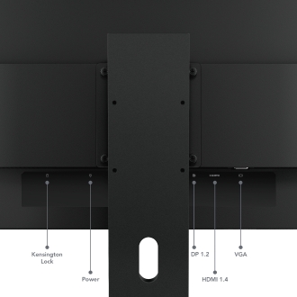 Lenovo E24-40 24" 100Hz VGA DP HDMI pivotante multimedia