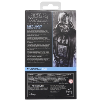 Figura hasbro star wars the black series obi - wan kenobi darth vader (duel's end)