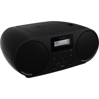 RADIO CD PHILIPS TAZ5000 NEGRO 4W FM BT USB