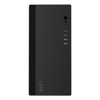MSI PRO SHIELD M100P carcasa de ordenador Midi Tower Negro