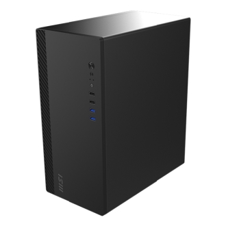 MSI PRO SHIELD M100P carcasa de ordenador Midi Tower Negro