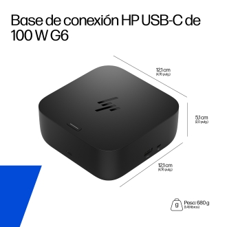 HP Base de acoplamiento USB-C de 100 W G6