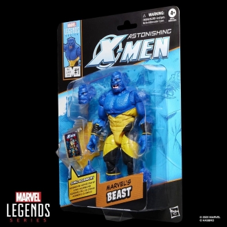 Figura hasbro marvel legends series astonishing x - men marvel's beast