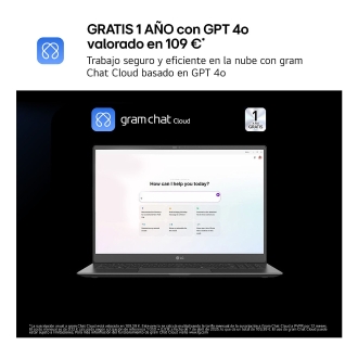 LG Gram 16Z90TL-G.AU88B Intel Core Ultra 7 258V 16" 32GB 1TB W11