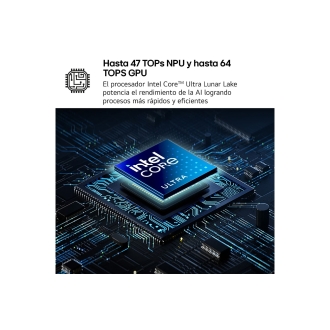 LG Gram 16Z90TL-G.AU88B Intel Core Ultra 7 258V 16" 32GB 1TB W11