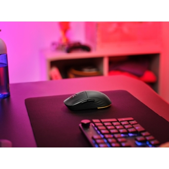 Ratón inalámbrico Trust gaming RGB GXT 927 Redex+ 25.600 DPI ajustable 6 botones