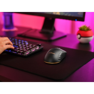 Ratón inalámbrico Trust gaming RGB GXT 927 Redex+ 25.600 DPI ajustable 6 botones