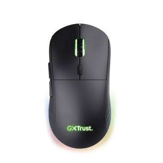 Ratón inalámbrico Trust gaming RGB GXT 927 Redex+ 25.600 DPI ajustable 6 botones